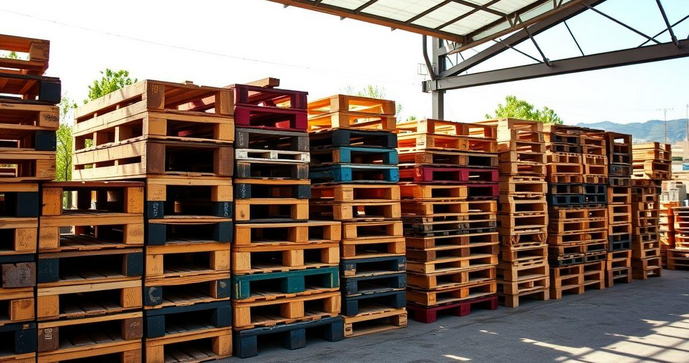 Comprar paletes de madeira usados é a escolha sustentável e econômica