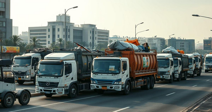 Transporte de Resíduos Sólidos: Melhores Práticas e Importância Ambiental Transporte de Resíduos Sólidos: Melhores Práticas e Importância Ambiental