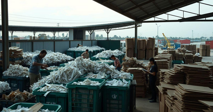 Como Funciona a Coleta de Sucata de Papel e Seus Benefícios para o Meio Ambiente Como Funciona a Coleta de Sucata de Papel e Seus Benefícios para o Meio Ambiente